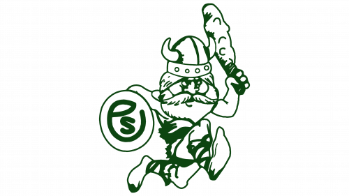 Portland State Vikings Logo 1984