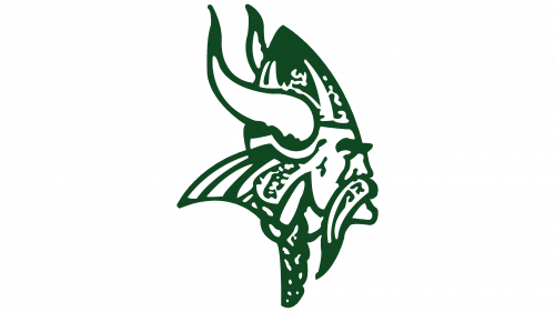 Portland State Vikings Logo 1988