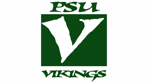 Portland State Vikings Logo 1996