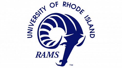 Rhode Island Rams Logo 1989