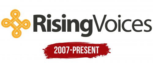 Rising Voices Logo History