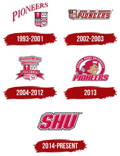Sacred Heart Pioneers Logo History