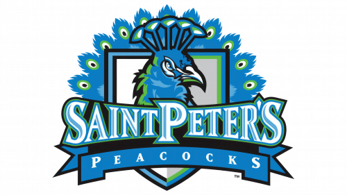 Saint Peter's Peacocks Logo 2003