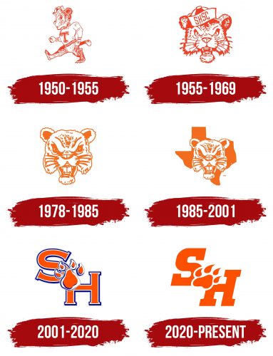 Sam Houston State Bearkats Logo History