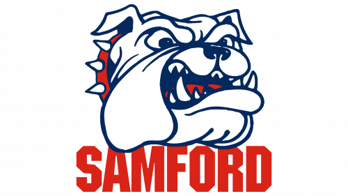 Samford Bulldogs Logo 1989