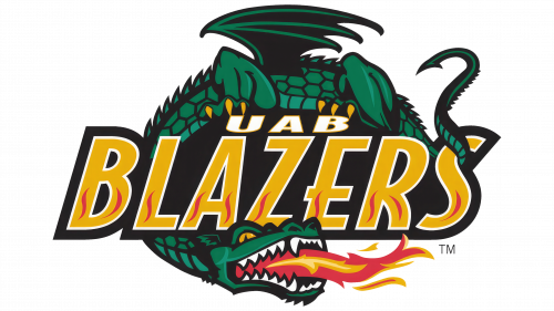 UAB Blazers Logo 2003