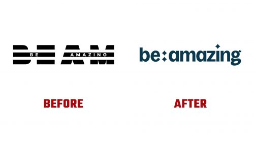 Be Amazing Logo Evolution