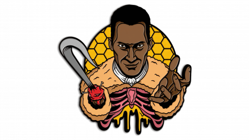Cartoon Candy Man Logo
