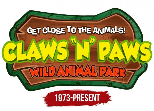 Claws and Paws Logo History