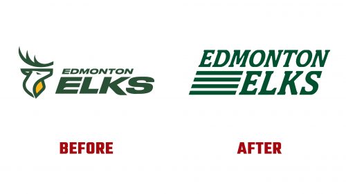 Edmonton Elks Logo Evolution