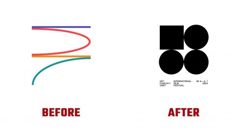 Karlovy Vary International Film Festival Logo Evolution
