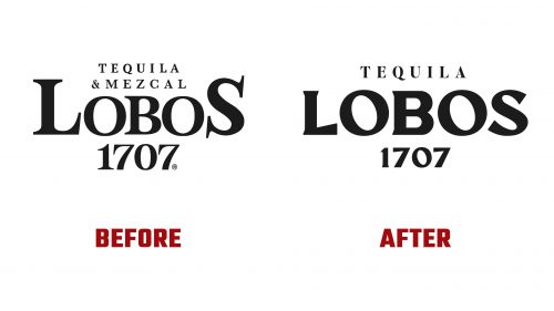 Lobos 1707 Logo Evolution
