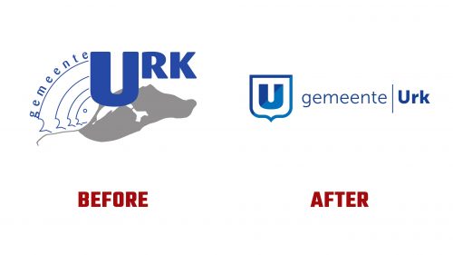 Municipality of Urk Logo Evolution