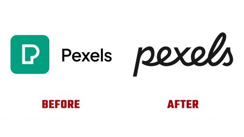 Pexels Logo Evolution
