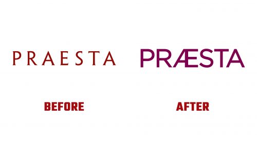 Praesta Logo Evolution