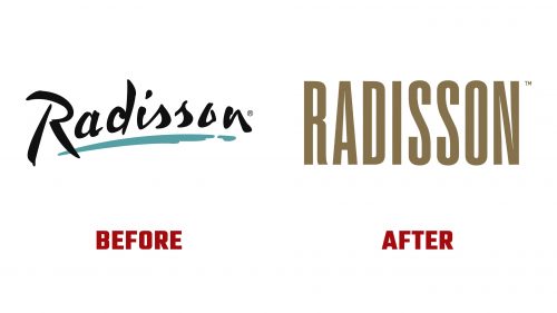 Radisson Logo Evolution