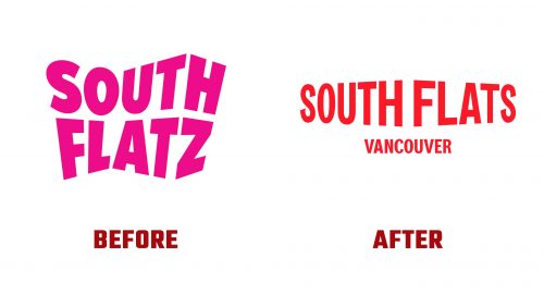 South Flats Logo Evolution