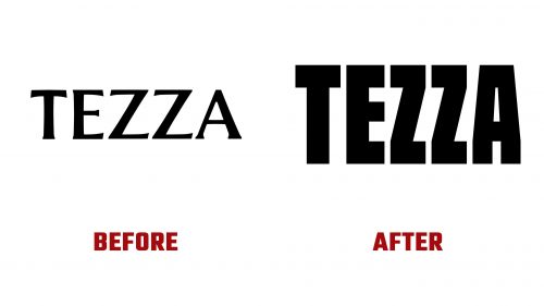 Tezza Logo Evolution