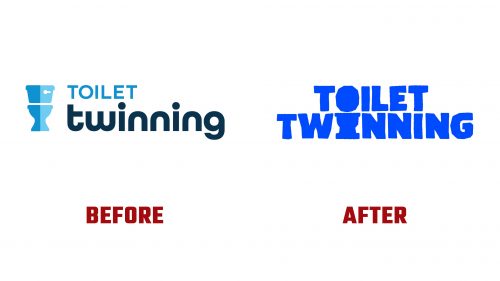 Toilet Twinning Logo Evolution