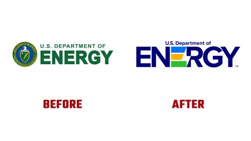 U.S. Department of Energy Logo Evolution
