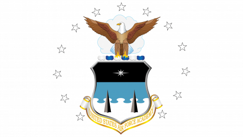 United States Air Force Academy the Shield Logo