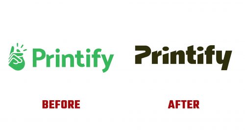 Printify Logo Evolution