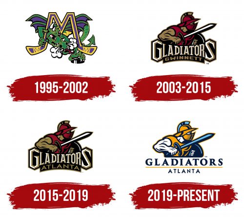 Atlanta Gladiators Logo History