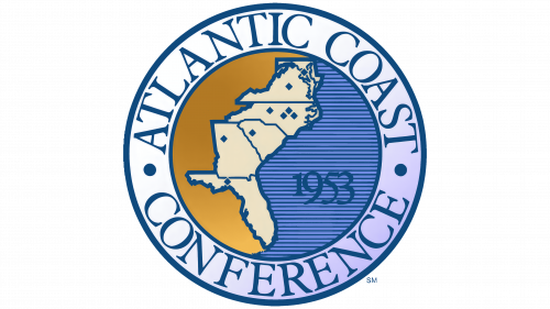 Atlantic Coast Conference Logo 1991