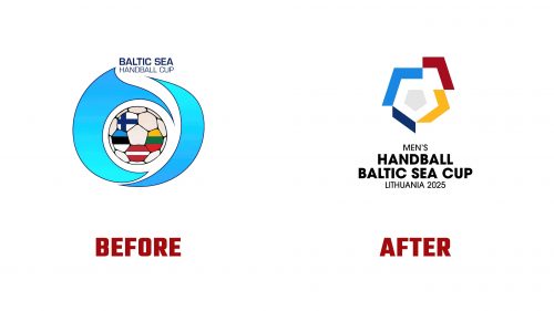 Baltic Sea Handball Logo Evolution