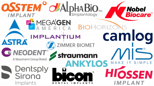Best Dental Implant Brands and Their Logos