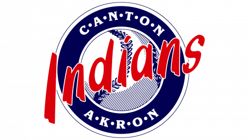 Canton-Akron Indians Logo 1989