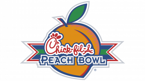 Chick-fil-A Peach Bowl Logo 1998