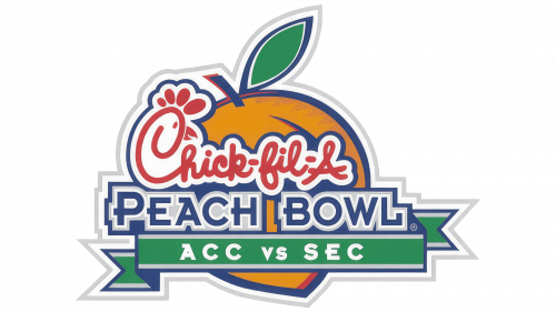 Chick-fil-A Peach Bowl Logo 2004