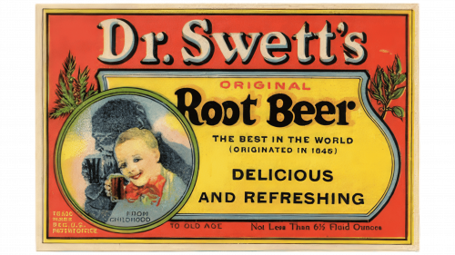 Dr. Swett's Root Beer Logo 1885