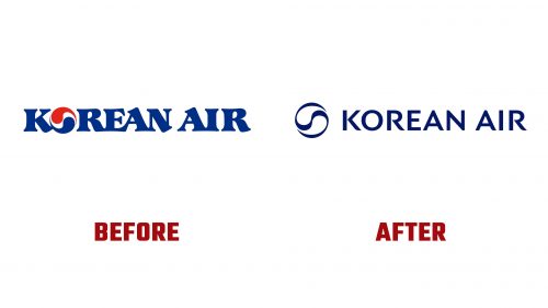 Korean Air Logo Evolution