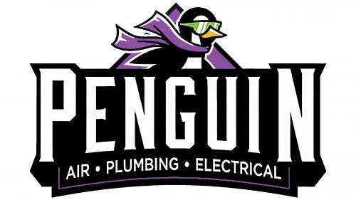Logo Penguin Air, Plumbing & Electrical
