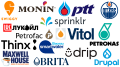 Most Famous Logos with a Drop