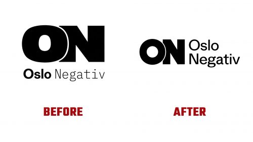 Oslo Negativ Logo Evolution