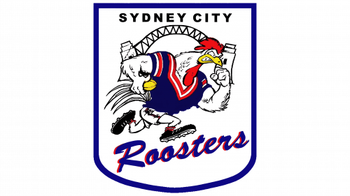 Sydney City Roosters Logo 1995