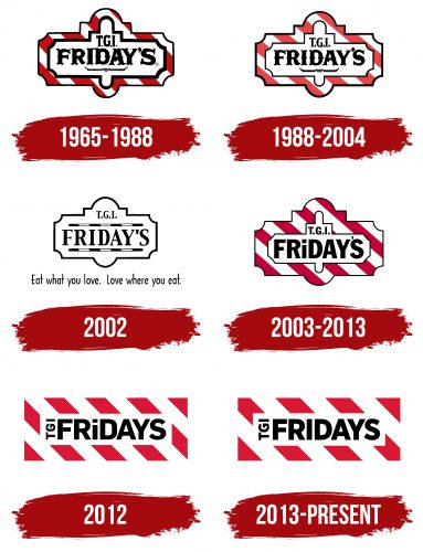 TGI Fridays Logo History