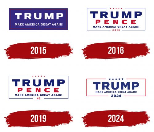 Trump Logo History