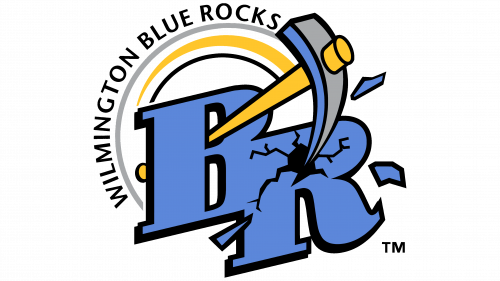 Wilmington Blue Rocks Logo 2003