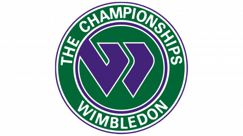 Wimbledon Championships Logo 1984