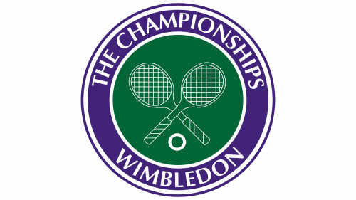 Wimbledon Championships Logo 1986