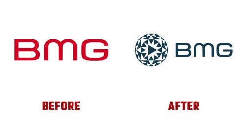 BMG Logo Evolution