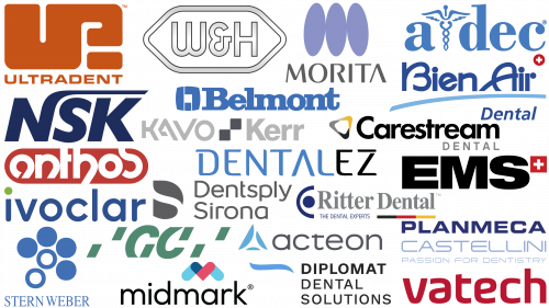 Dental Equipment Brands and Their Logos