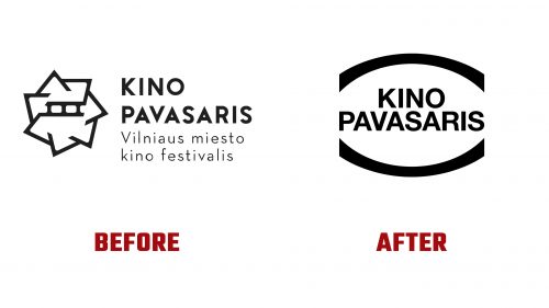 Kino Pavasaris Logo Evolution
