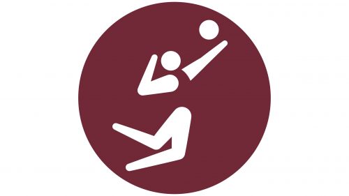 Logo Olympic Volleyball Tournament