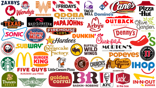 Most Famous US Restaurants and Their Logos