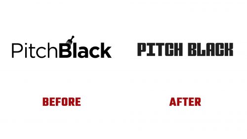 Pitch Black Logo Evolution